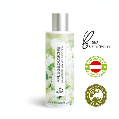 Pflegedusche Holunder 200 ml 'Alpine Organics' - gefertigt in Österreich