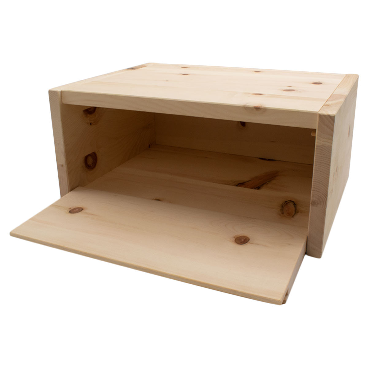 Flexibler Brotkasten aus Zirbenholz 30x23x14,5 cm (LxTxH)