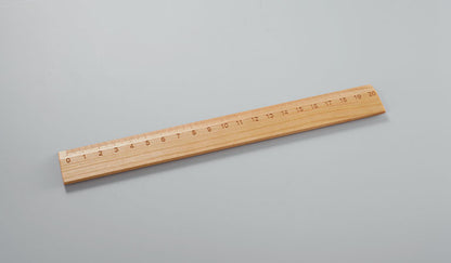 Lineal aus edlem Holz - 'Ruler' kirsche 20 cm