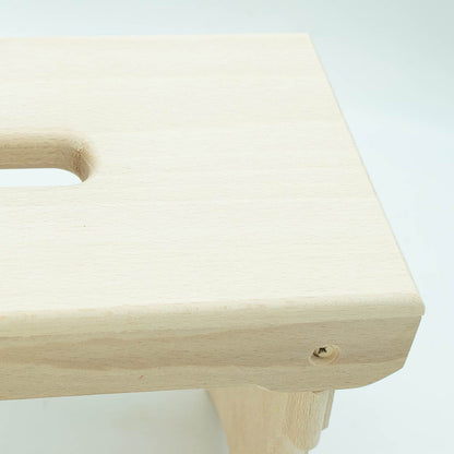 Holzschemel 3er-Set ‘Stand Up’ aus Buche - echte Handarbeit