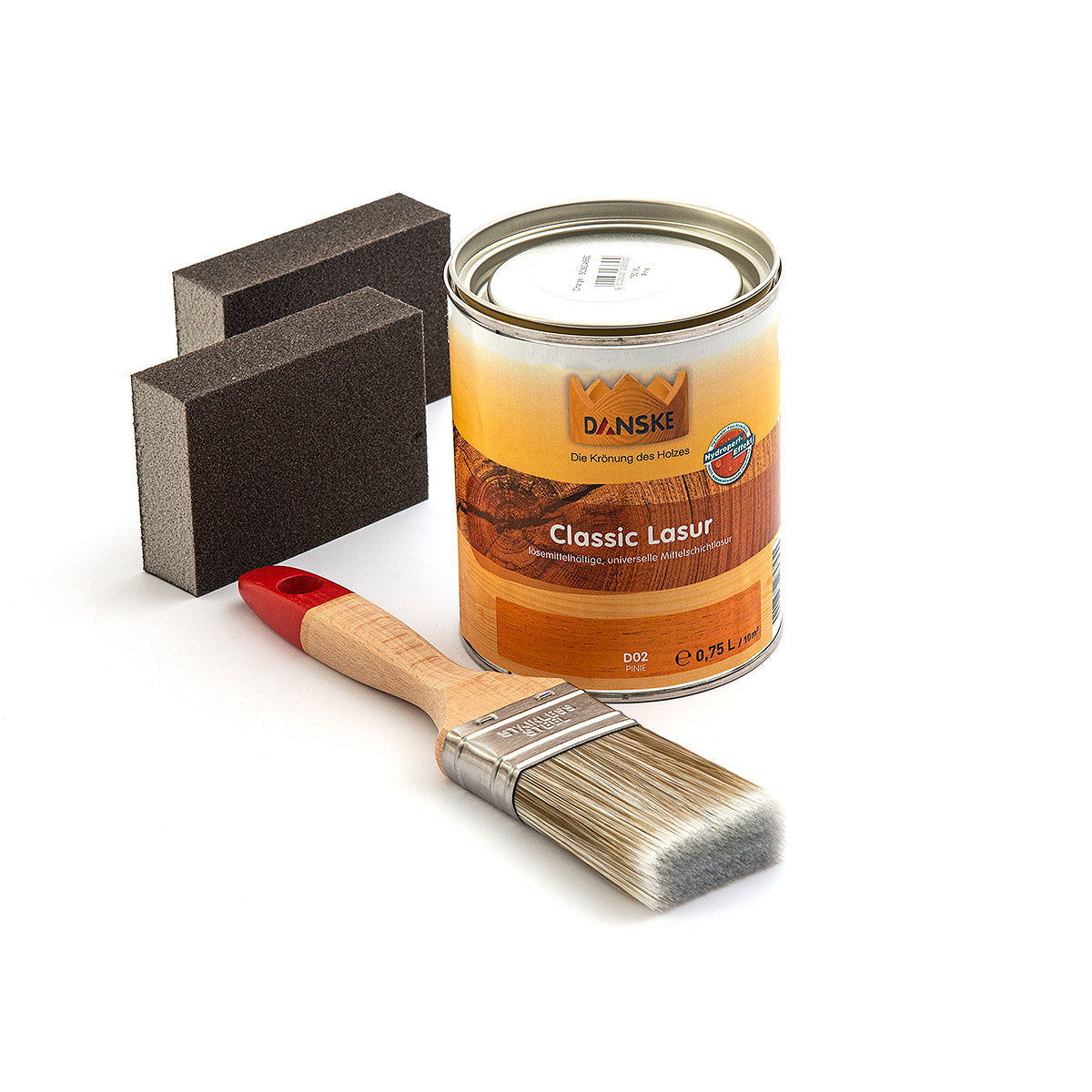 Holz-Pflege-Set für Holzgestell | Lasur für Harthölzer