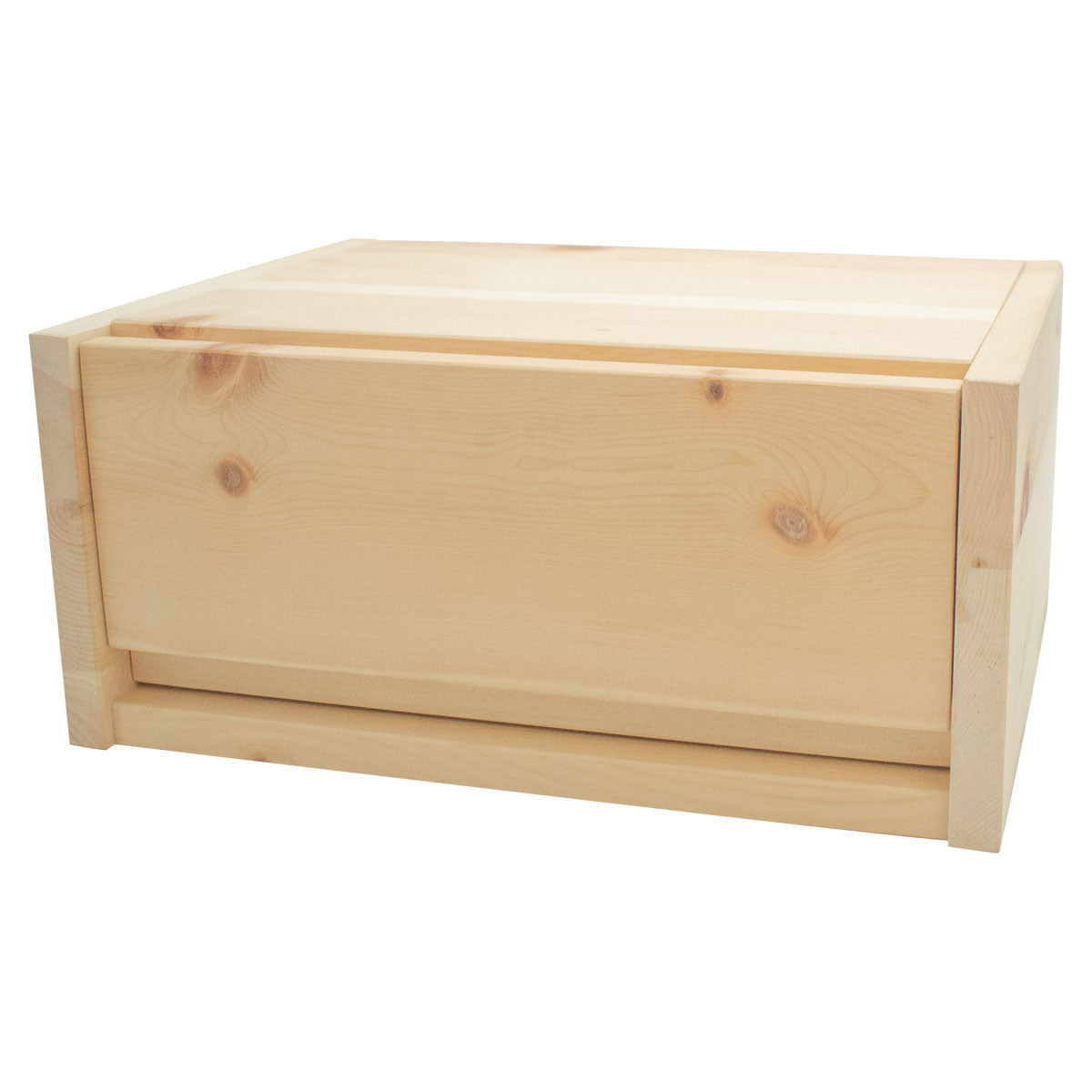 Flexibler Brotkasten aus Zirbenholz 30x23x14,5 cm (LxTxH)