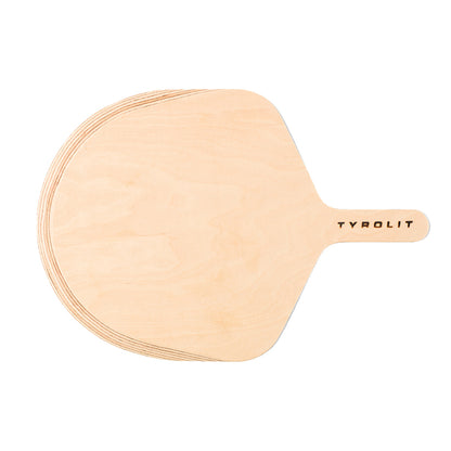 3-teilig Set - Flexibler Pizzastein aus hochwertigem Cordierit | mit Pizzaheber & Grillhandschuh