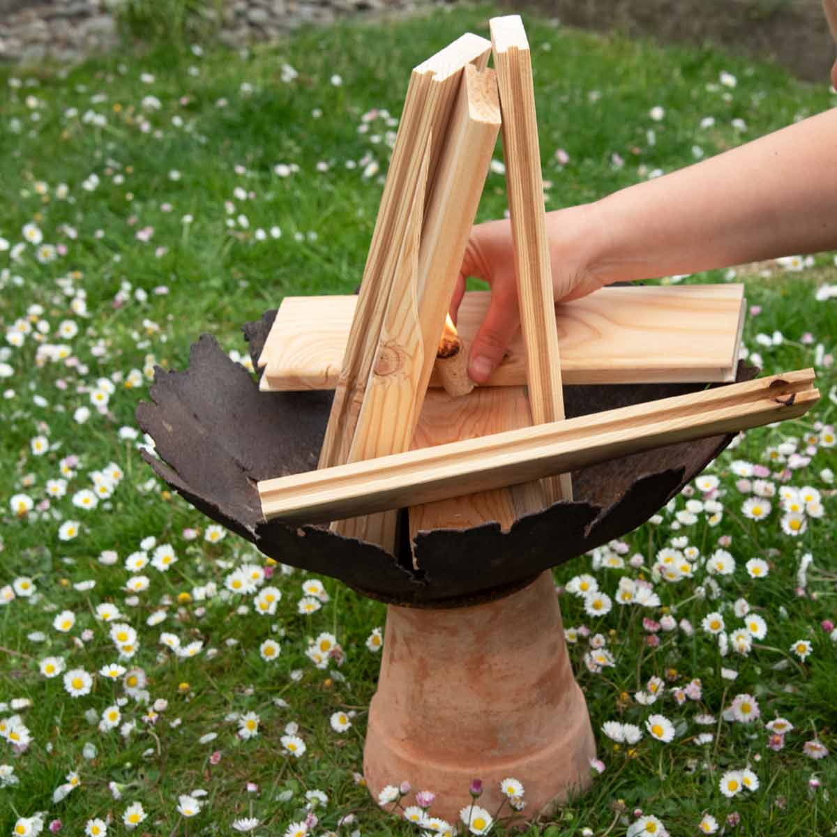 Anzünd- bzw. Grillholz Lärche, 6 kg