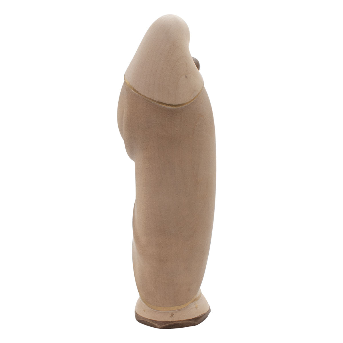 Madonna der Liebe mit Kind | Massivholz Figur | 3 x gebeizt | Höhe 10 cm | Made in Südtirol