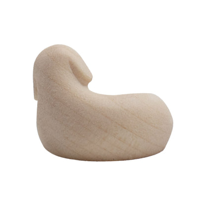 Krippenfigur ‘Lamm’ | Ahorn natur | Made in Südtirol | Größe A - Höhe 1,5 cm