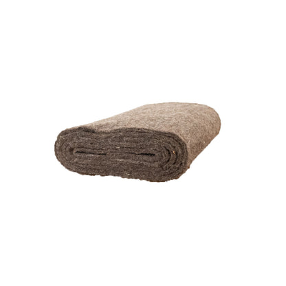 Winterschutzmatte aus reinem Schafwollfilz | 30 x 200 x 0,5 cm | naturweiß | 500 g/m²
