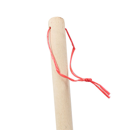 Kinder-Reisstrohbesen aus Naturmaterialien | zum Fegen oder als Hexenbesen | Länge 90 cm | CE-geprüft