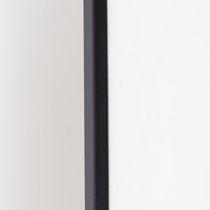 Spiegel organisch 'Xenia' | 50 x 43 cm | in schwarz | Manufactured in Europe