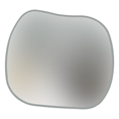Spiegel organisch 'Xenia' | 50 x 43 cm | in silber | Manufactured in Europe