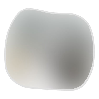 Spiegel organisch 'Xenia' | 50 x 43 cm | in weiß | Manufactured in Europe