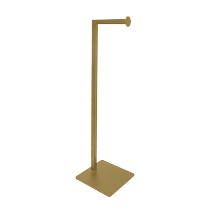 Toilettenpapier Ständer 'Levi' | Metallhohlrohr lackiert | in gold | Manufactured in Europe