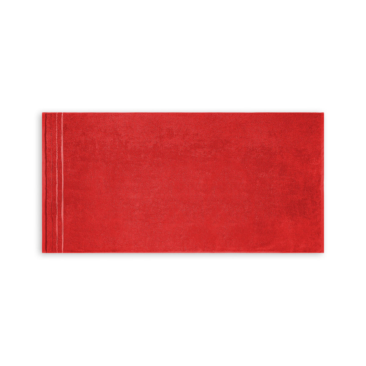 Frottier Duschtuch 'Enrico' | 70 x 140 cm | 100% Baumwolle | in Rot