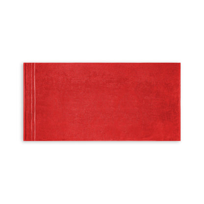 Frottier Duschtuch 'Enrico' | 70 x 140 cm | 100% Baumwolle | in Rot