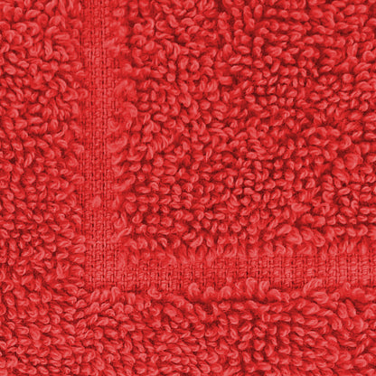 Frottier Badvorleger 'Enrico' | 50 x 70 cm | 100% Baumwolle | in Rot