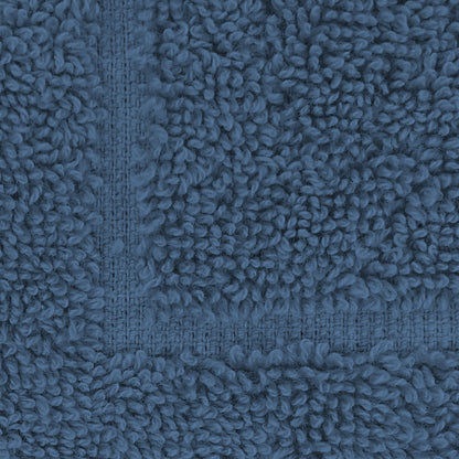 Frottier Badvorleger 'Enrico' | 50 x 70 cm | 100% Baumwolle | in Blau