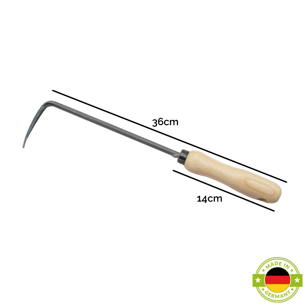 Giersche-Jäter | mit 14 cm ergonomischen Eschengriff