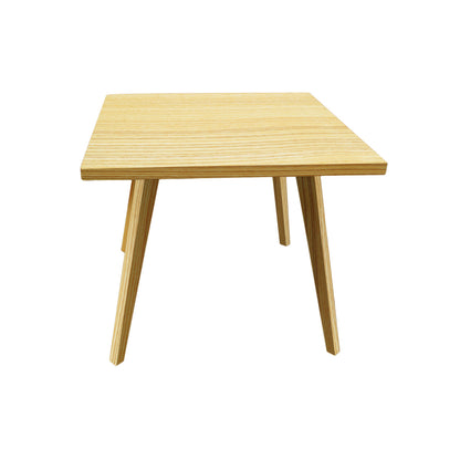 Massivholztisch 'Heidi' | Braunesche | 90x90x76 cm | abnehmbaren Beinen