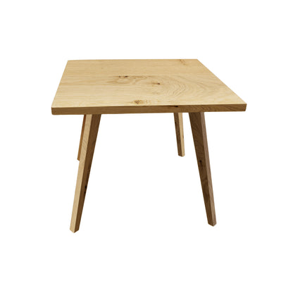 Massivholztisch 'Heidi' | Eiche | 90x90x76 cm | abnehmbaren Beinen