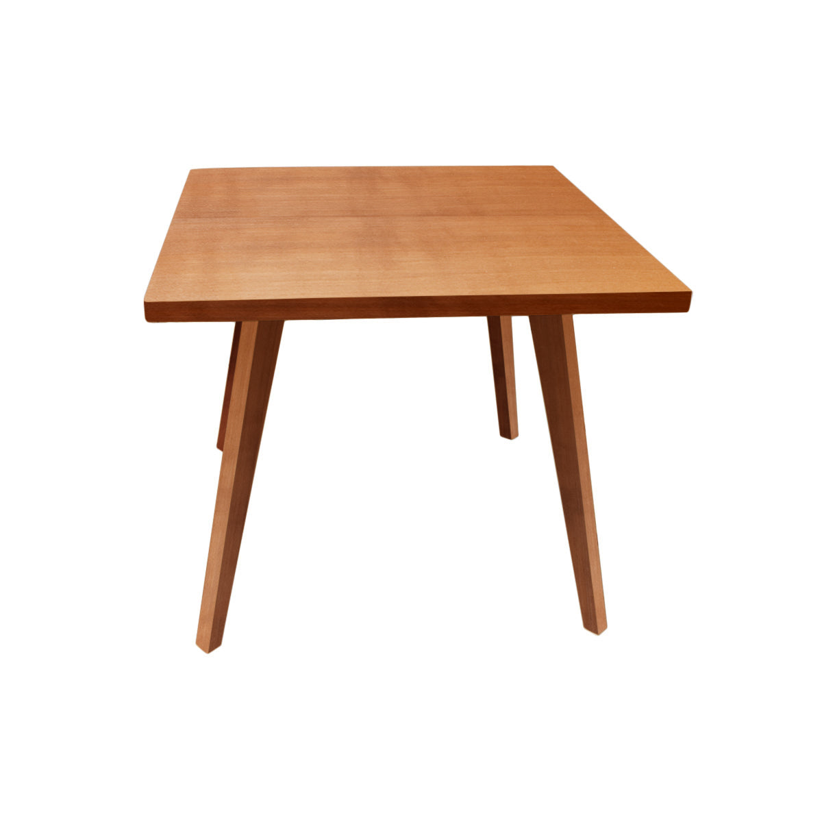 Massivholztisch 'Heidi' | Birne | 90x90x76 cm | abnehmbaren Beinen