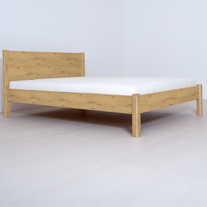 Klassisches Doppelbett 'Dream Base' - aus Eiche 180x200