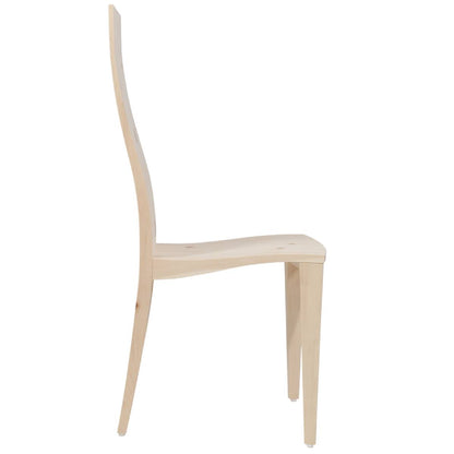 Eleganter Stuhl  - 'Sitwell Fine' zirbe roh