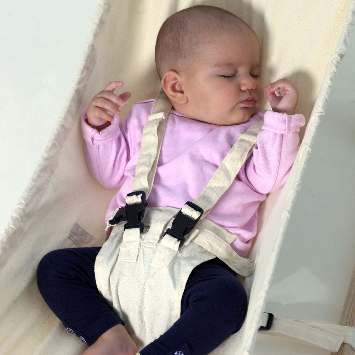 Set Baby | Babyhängematte 'Koala' | Stofftier 'Flora' | Rosa Halstuch