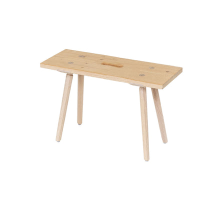 Sitzbank 'Urbank' mit Griffloch | Zirbe |  B 100 x T 30 x H 46 cm
