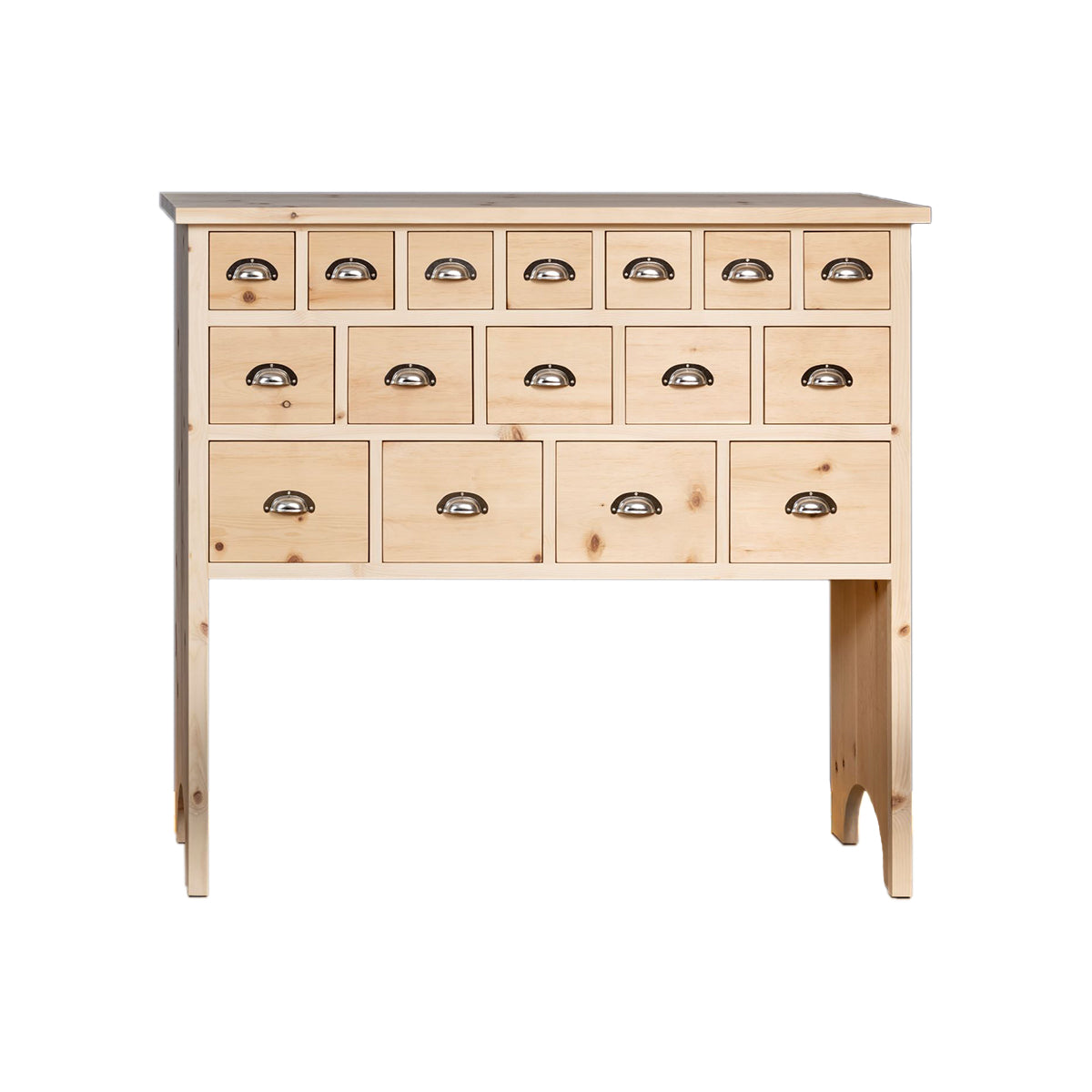 Kommode 'Schatzkiste' mit Schubladen | Zirbe | B 57,5 x T 35 x H 87 cm