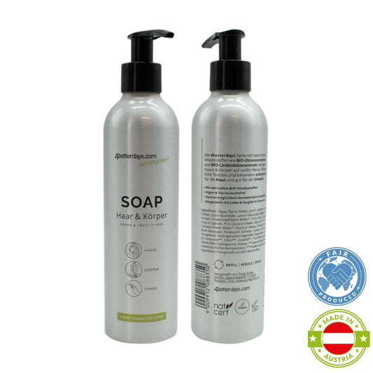 Seife für Körper, Haar & Hand | 250 ml