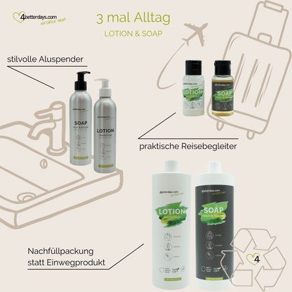 Seife für Körper, Haar & Hand | 250 ml
