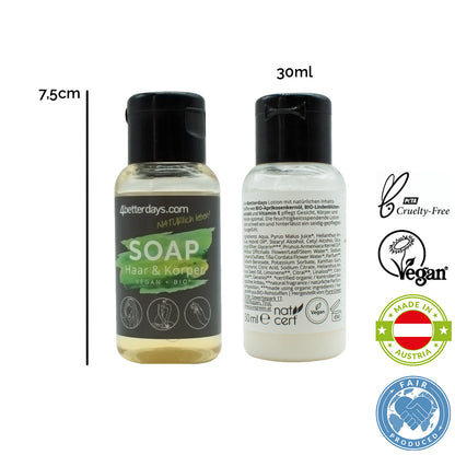 Pflege-Set Seife + Lotion | 30 ml | 2-teilig