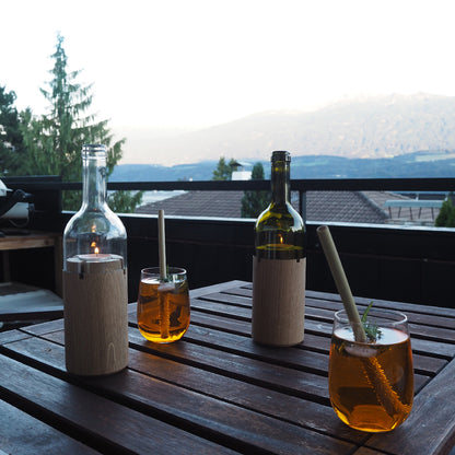 Ersatzglas für Windlicht 'Windy' grün