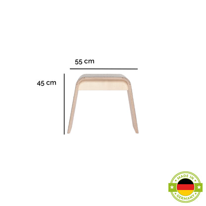 Hocker 'Stubenhocker' | Birkenschichtholz | B55xT29xH45 cm