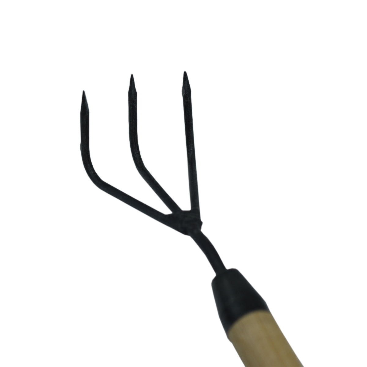Gartengrubber 'Krafts' | 3 Zinken | 75 cm Eschenstiel | geschmiedet
