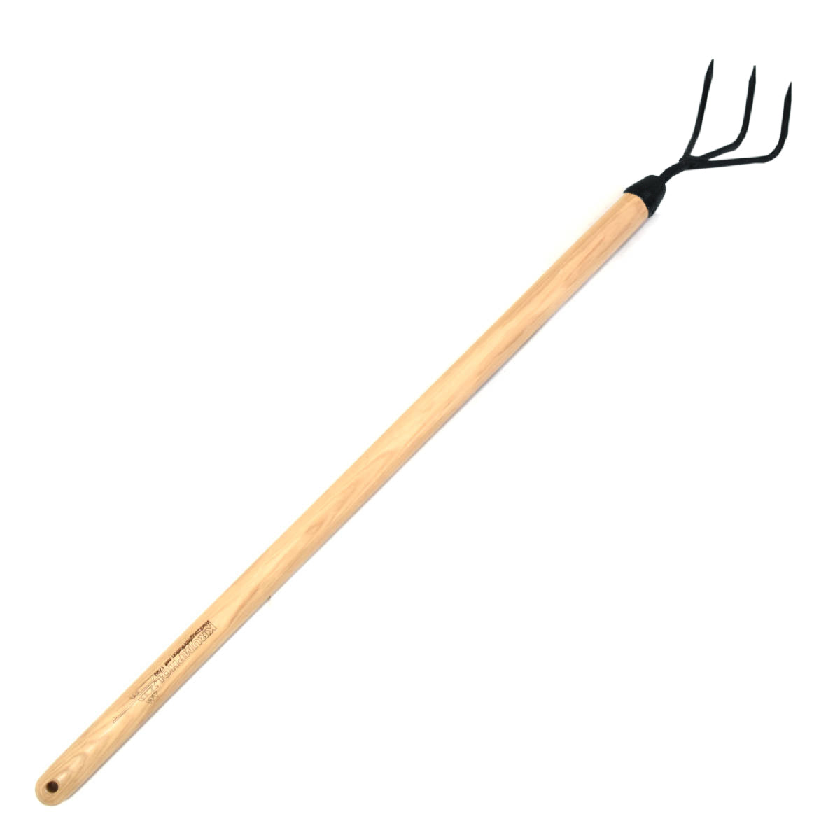 Gartengrubber 'Krafts' | 3 Zinken | 14 cm Eschenstiel | geschmiedet