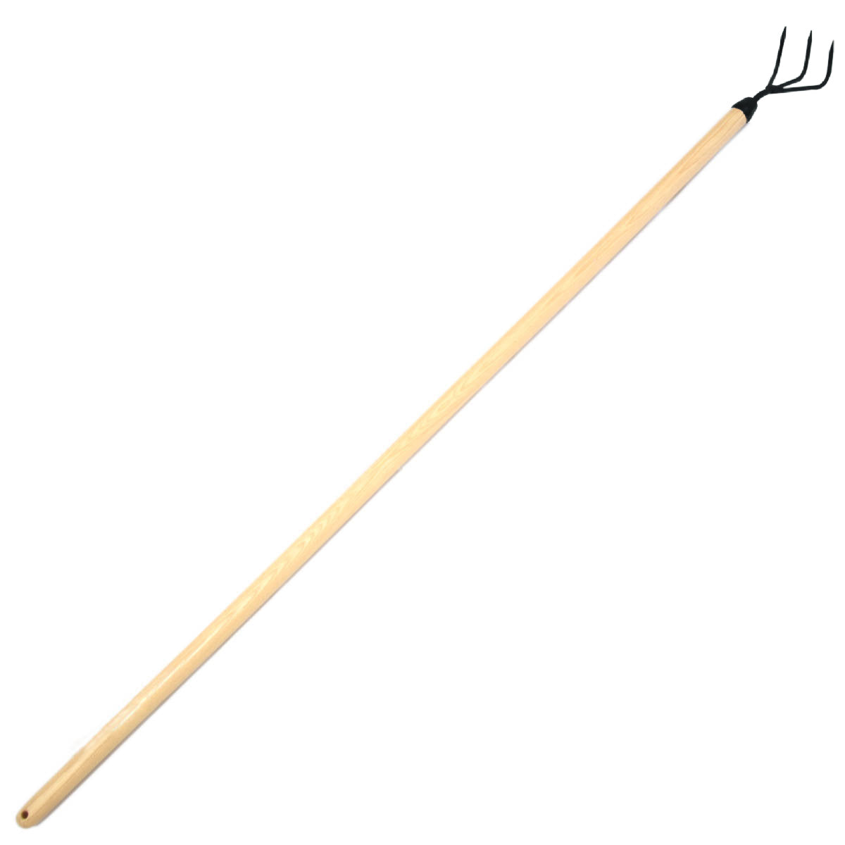 Gartengrubber 'Krafts' | 3 Zinken | 14 cm Eschenstiel | geschmiedet