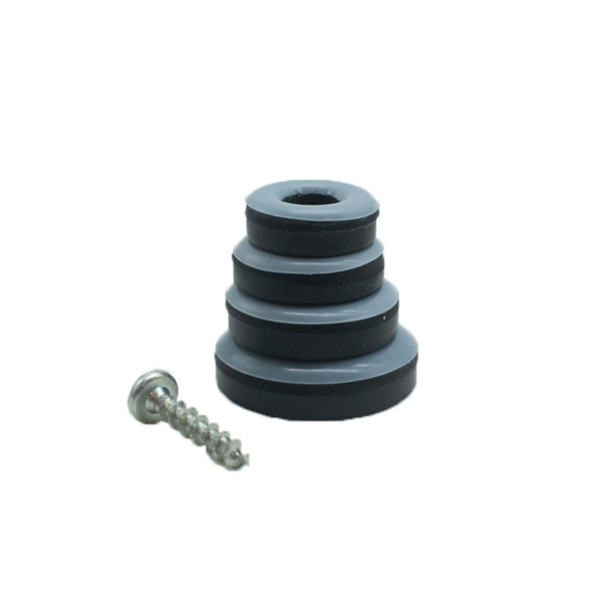 Stuhlgleiter ‘Soft’ | geschraubt | 24 Stück | DM 19 x 7 mm