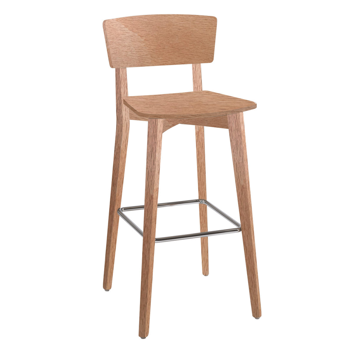 Barstuhl 'Mina' | 2er-Set | Buche | Buche | Sand / Sabbia