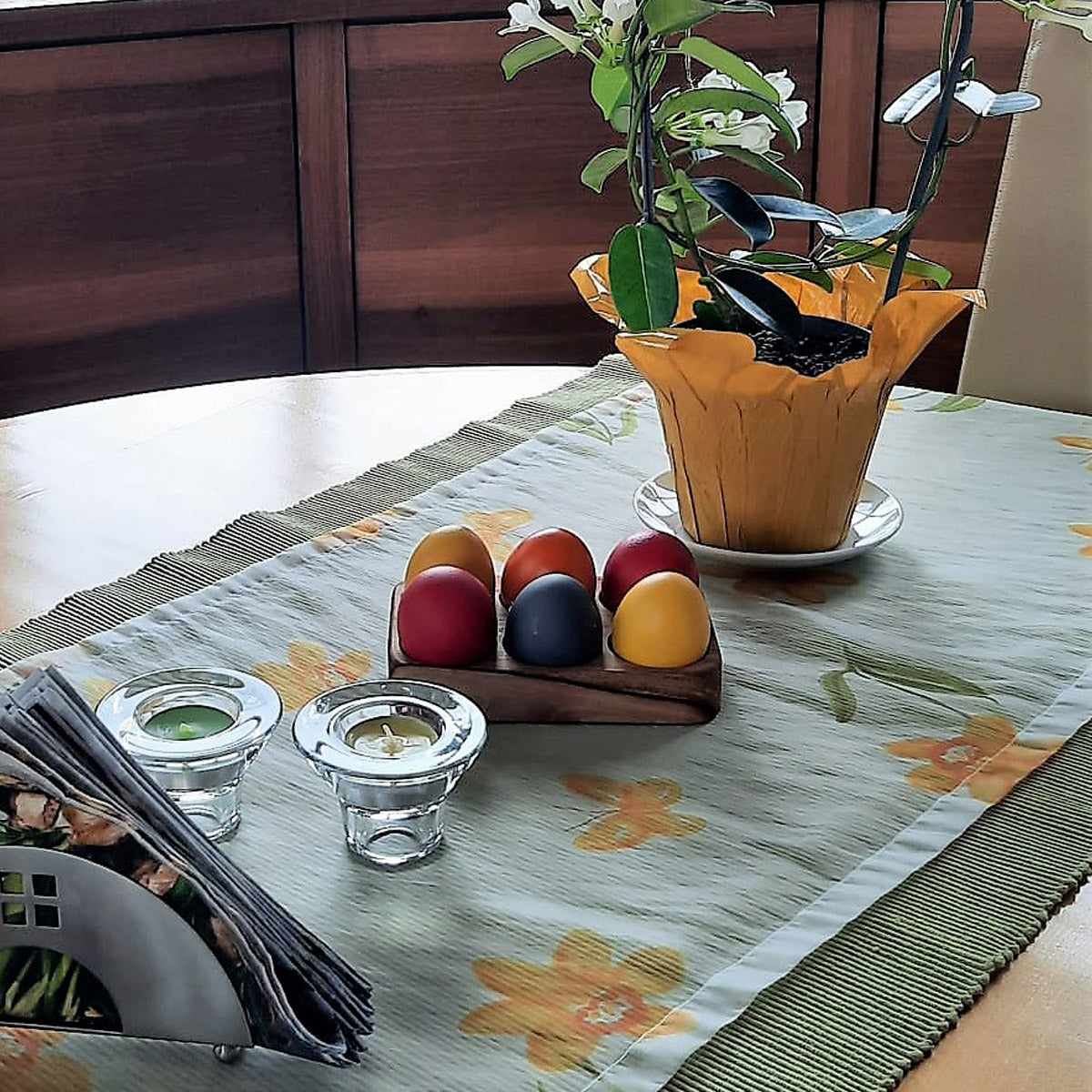 Eierbecher | Zirbe | 6 Vertiefungen