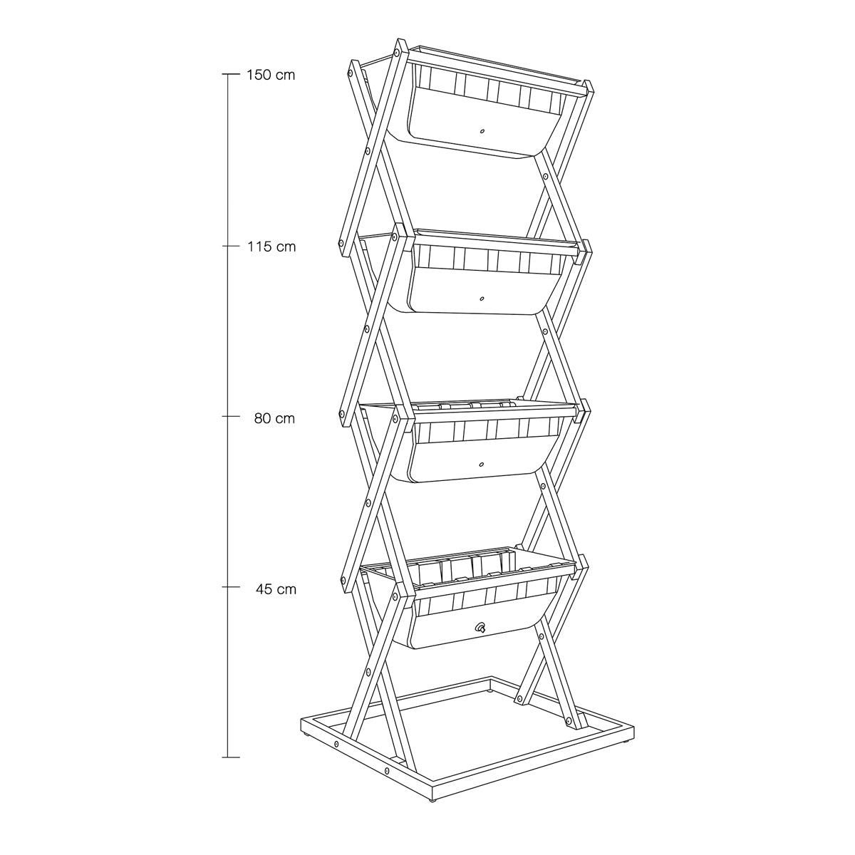 Vertical Garden groß 140 cm