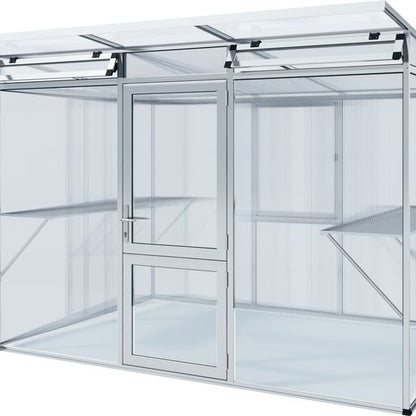 Gewächshaus 'Bern' Größe II (Linea ||), pressblank