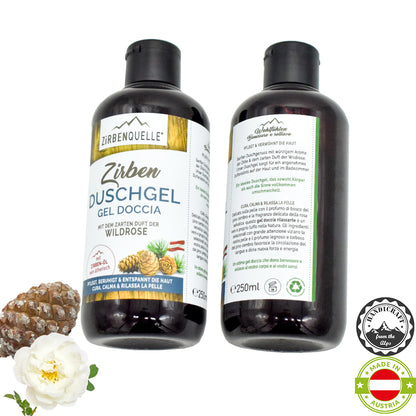 ZQ Zirben-Duschgel 250ml