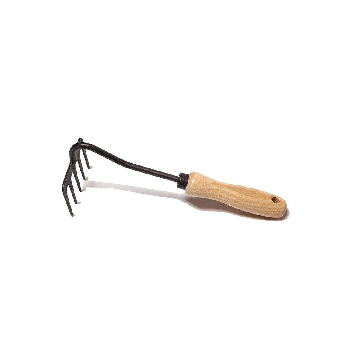Handharke mit Zinken 'Krafts' - handgeschmiedet 3 Zinken 14cm