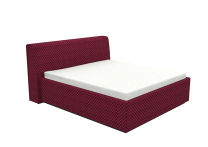 Schlafsystem Bett PureSublime | 200 x 180 cm |  elektrisch | Wendematratze | HygeinePlus Topper | Stoff braun