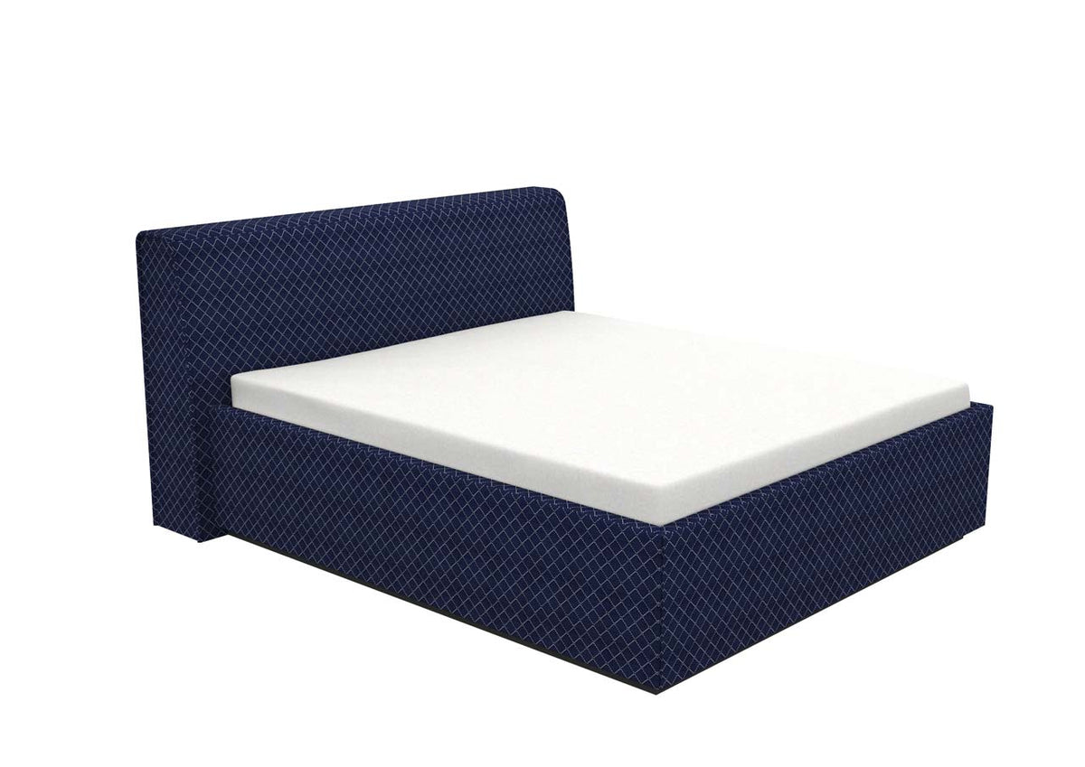 Schlafsystem Bett PureSublime | 200 x 180 cm |  elektrisch | Wendematratze | HygeinePlus Topper | Stoff braun