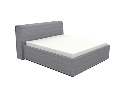 Schlafsystem Bett PureSublime | 200 x 180 cm |  elektrisch | Wendematratze | HygeinePlus Topper | Stoff braun