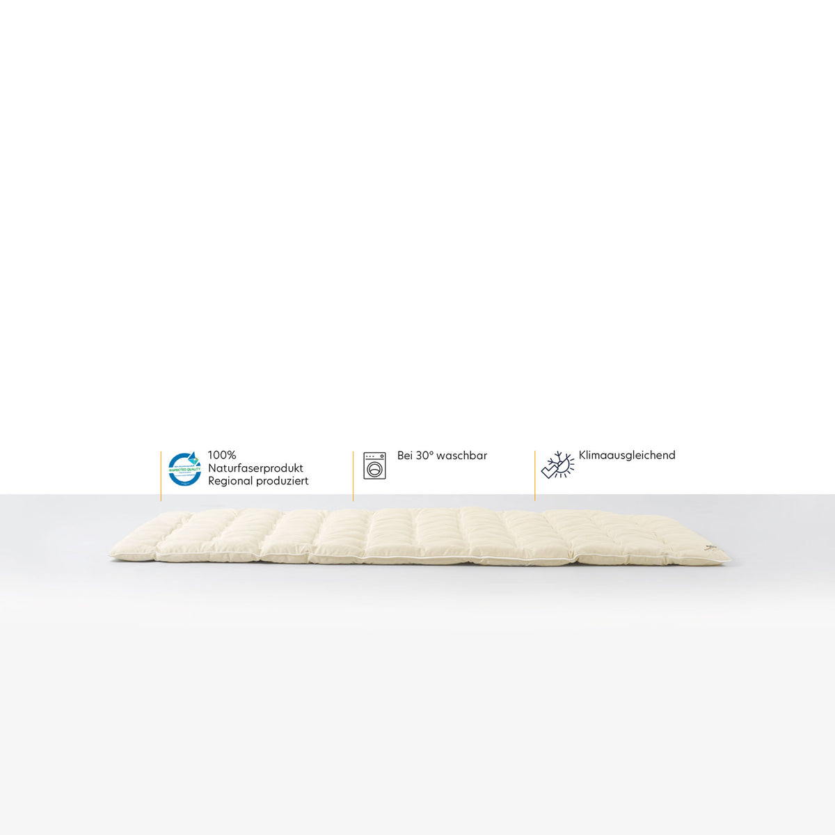 PureNature Topper Rosshaar - 80cm x 200cm