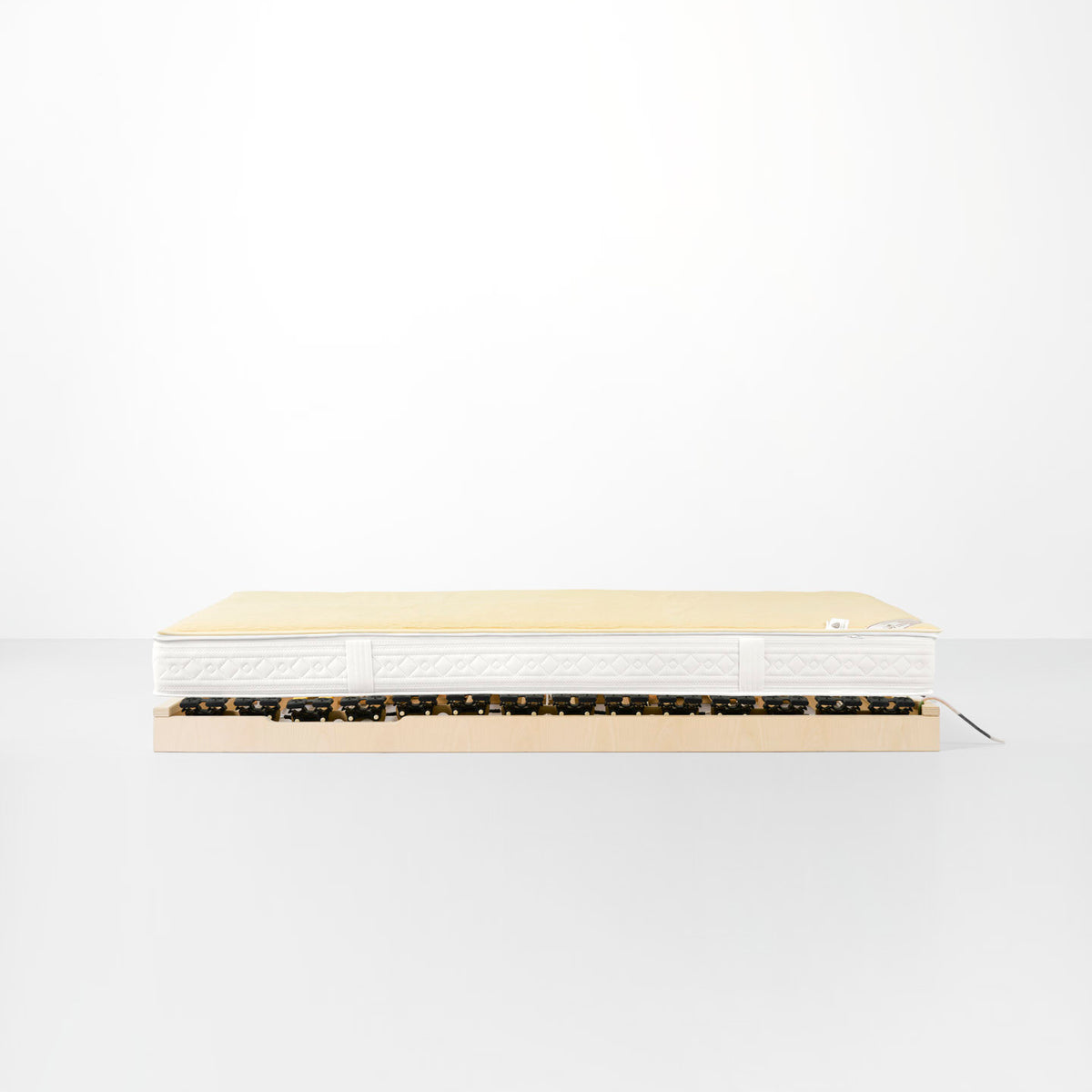 PureNature Topper Schafschurwolle - 90cm x 200cm