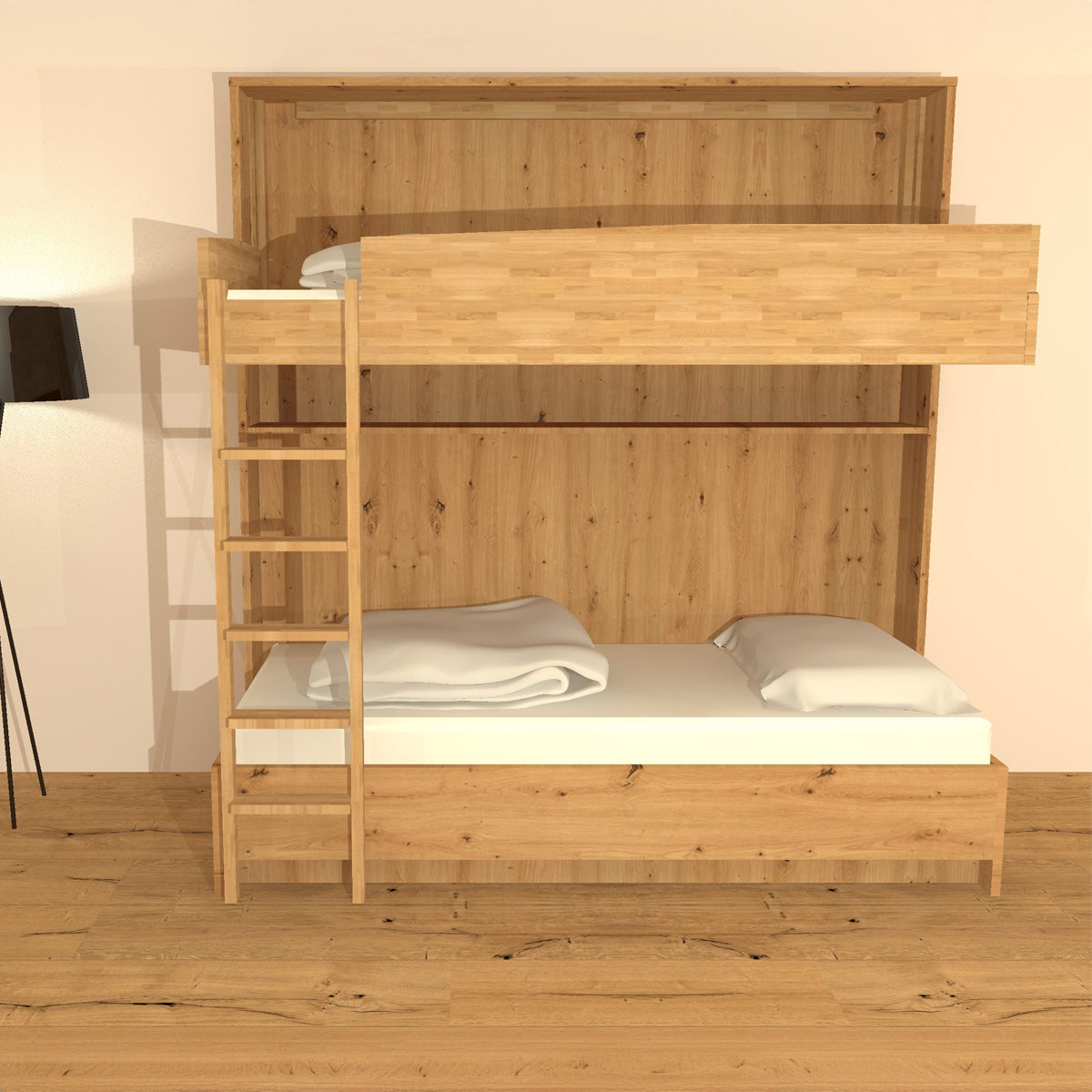 Multifunktionales Klappbett | Schrankbett | Stockbett | Made in Austria